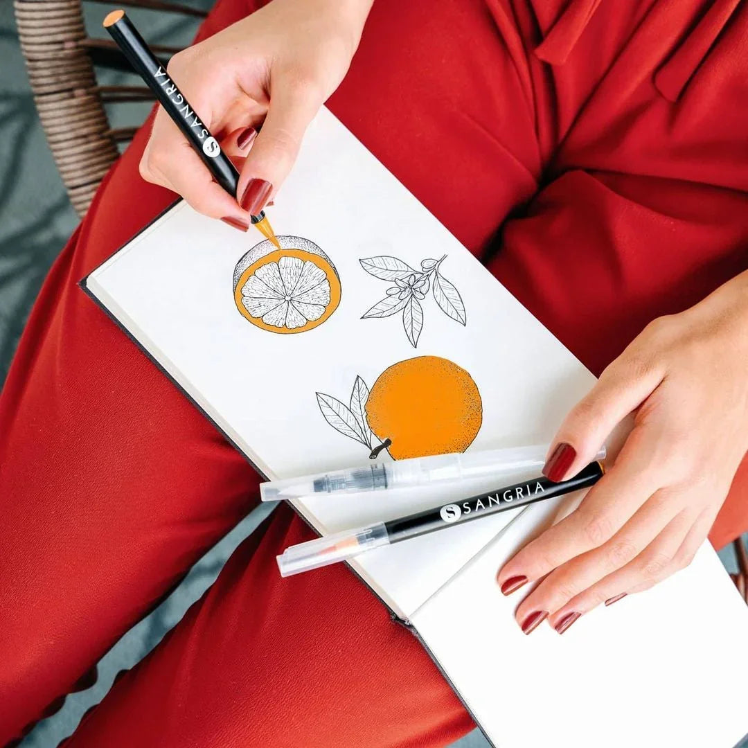 3 QUICK TIPS FOR BRUSH PEN BEGINNERS - Sangria Pens