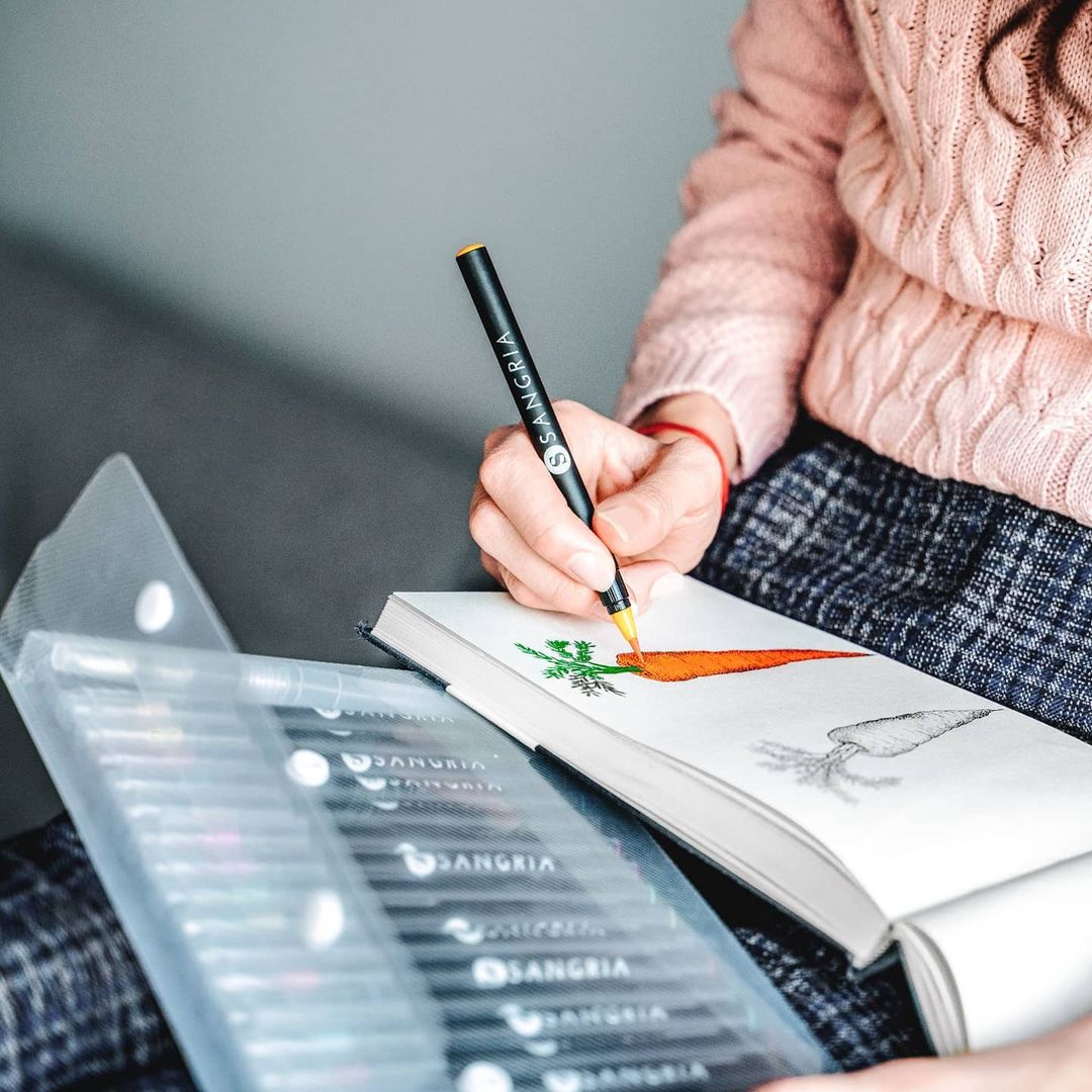 Getting Started with Watercolour Brush Pens