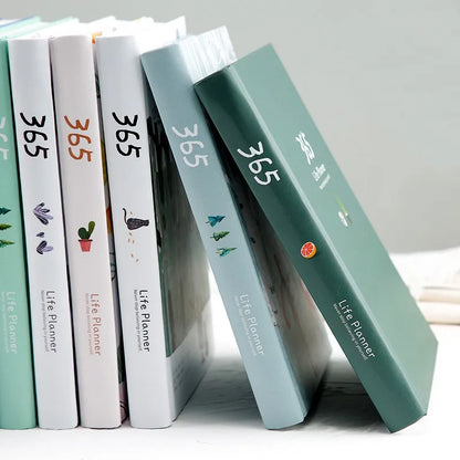 365 Planner Journal - Daily, Yearly &amp; Life Planner