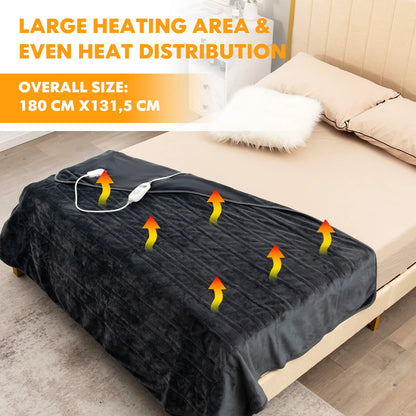 Luxury Soft Heated Blanket – 130x180cm
