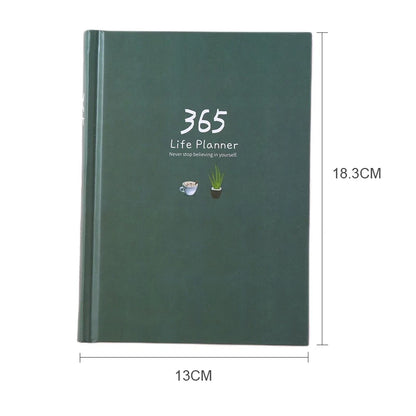 365 Planner Journal - Daily, Yearly &amp; Life Planner