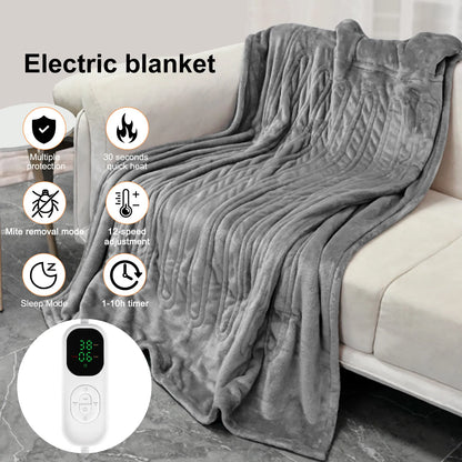 Luxury Eco-Friendly Heated Blanket – 150x180cm