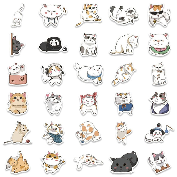 Cute Kitty Sticker Set - Sangria PensSangria Pens