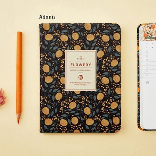 Kawaii A6 Vintage Yearly Diary & Planner - Sangria PensSangria Pens